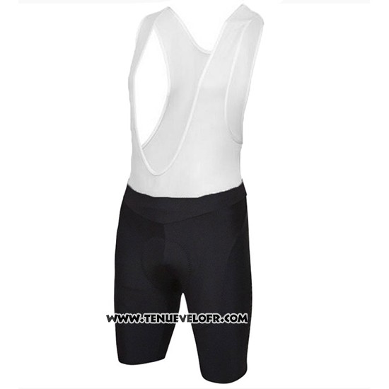 2018 Maillot Ciclismo Bici Amore Mio Noir et Bleu Manches Courtes et Cuissard